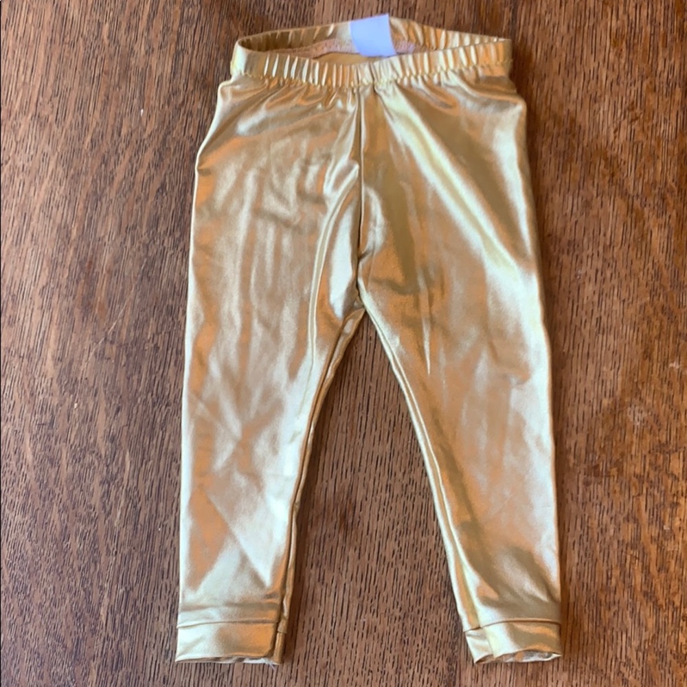 Gold pants